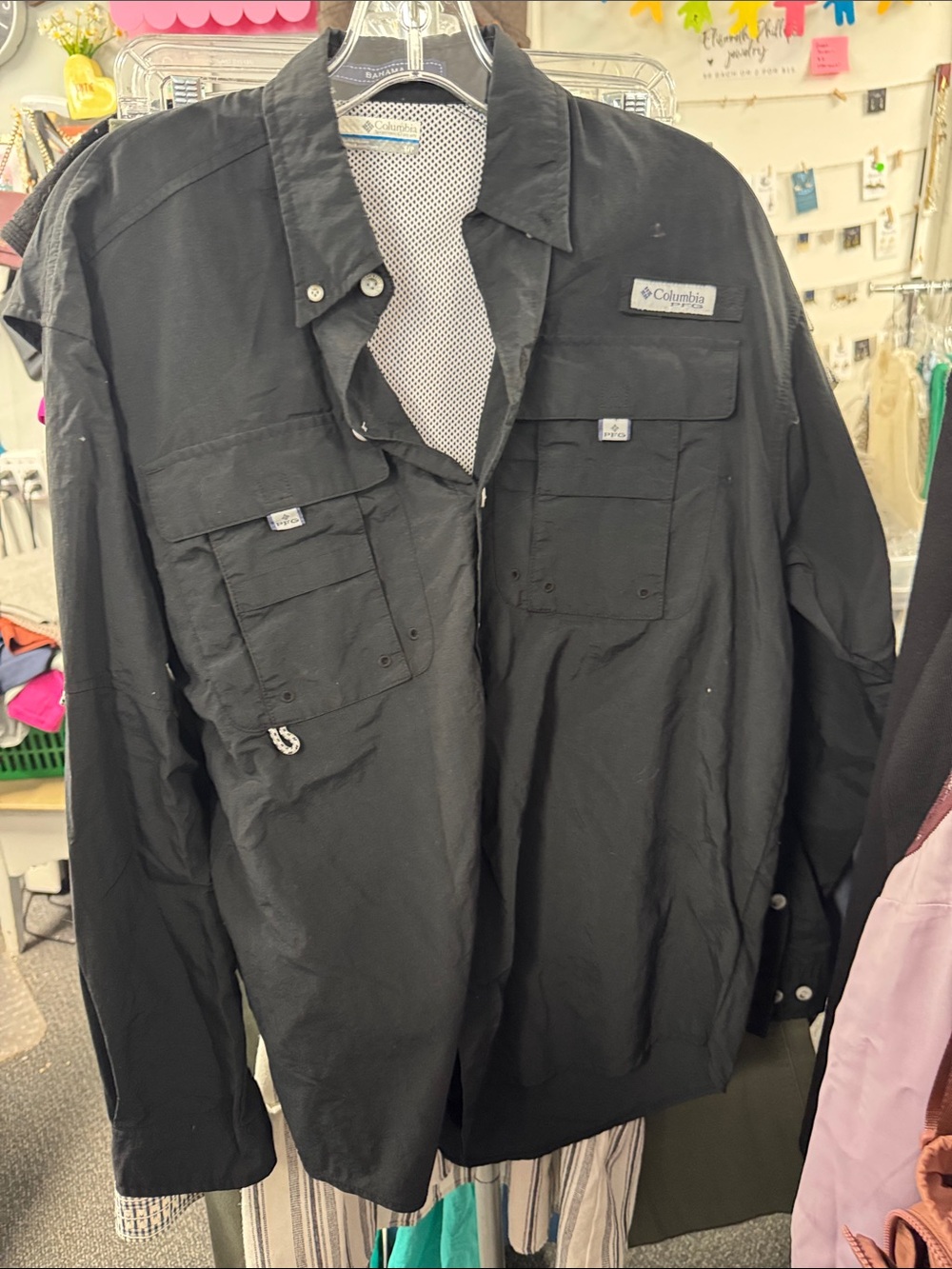 Columbia PFG button down S // 091037